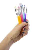 Jelly Handle Paint Brush Set 15-Piece