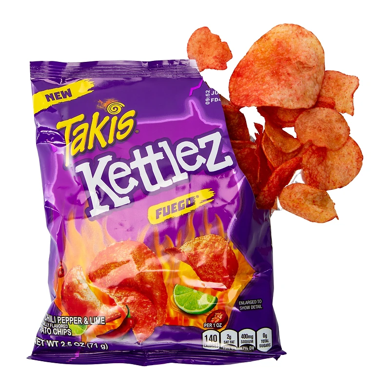 Takis® Kettlez® Fuego Kettle-Cooked Potato Chips 2.5oz