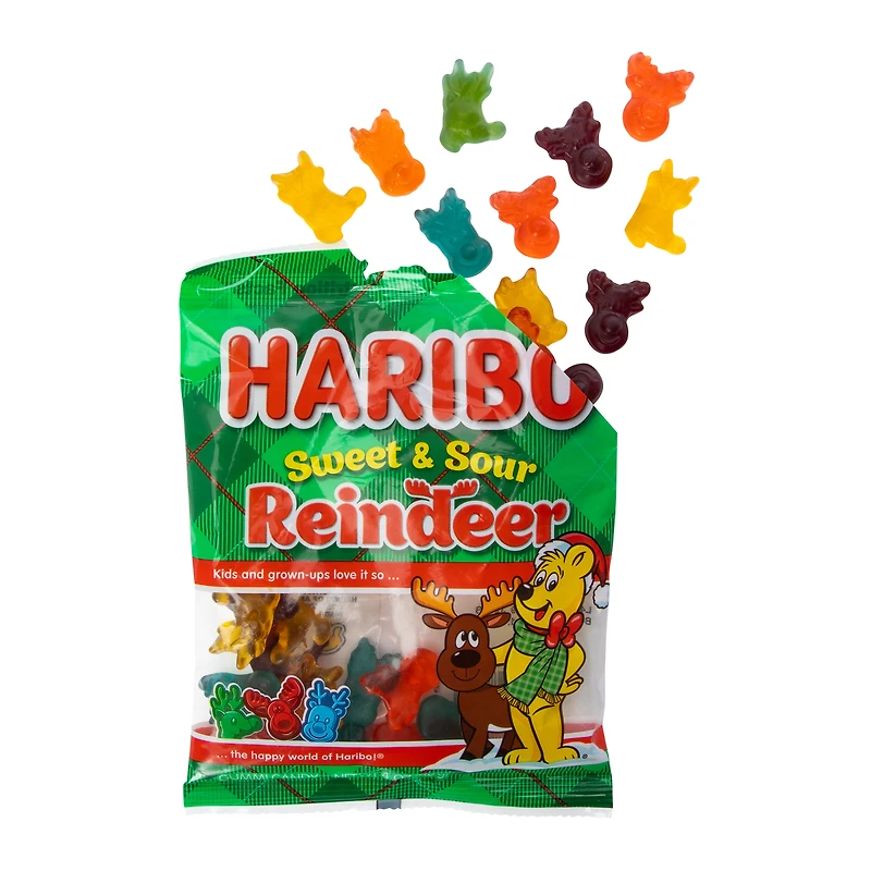Haribo® Sweet & Sour Reindeer Gummies