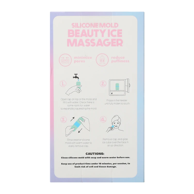 Silicone Mold Beauty Ice Massager
