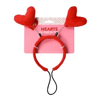 Valentine's Day Pet Heart Headband