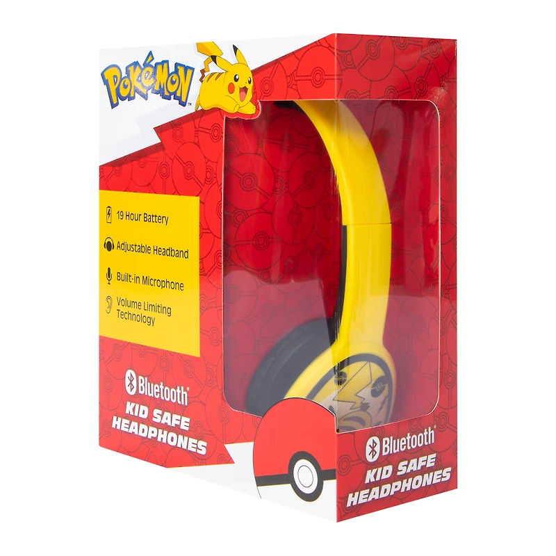 Pokemon™ Kid-Safe Bluetooth® Headphones With Mic