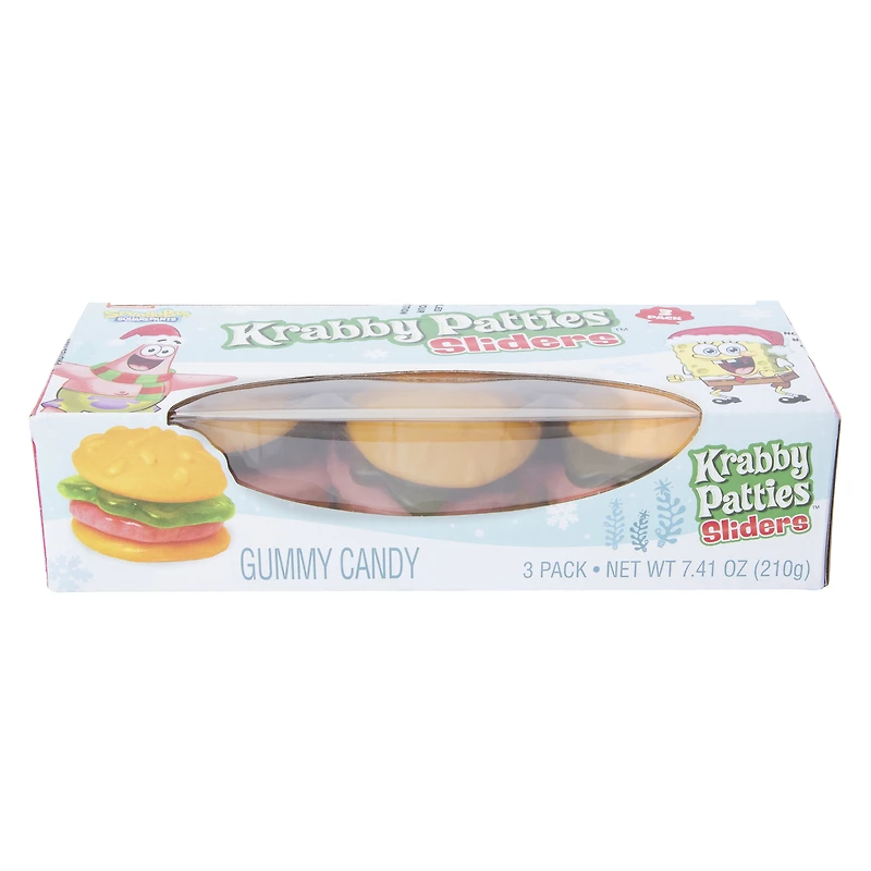 Holiday Spongebob Squarepants™ Krabby Patties Sliders™ 3-Count