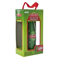 Claussen™ Pickle Holiday Tin Ornament With Gummy Candy