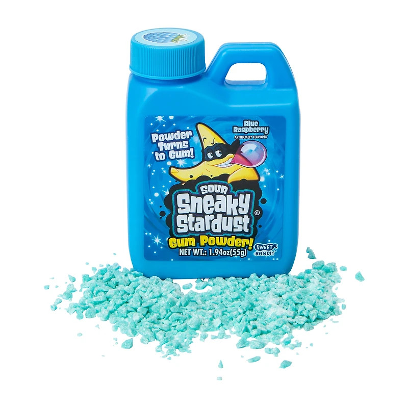 sneaky stardust™ sour strawberry gum powder