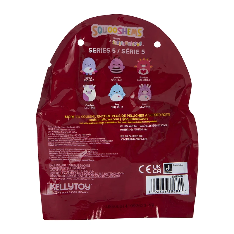 Squishmallows™ Squooshems™ Valentine's Day Blind Bag Figure