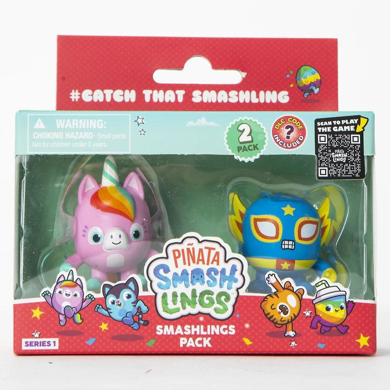 Pinata Smashlings™ Series 1 Figures 2-Pack (Styles May Vary)