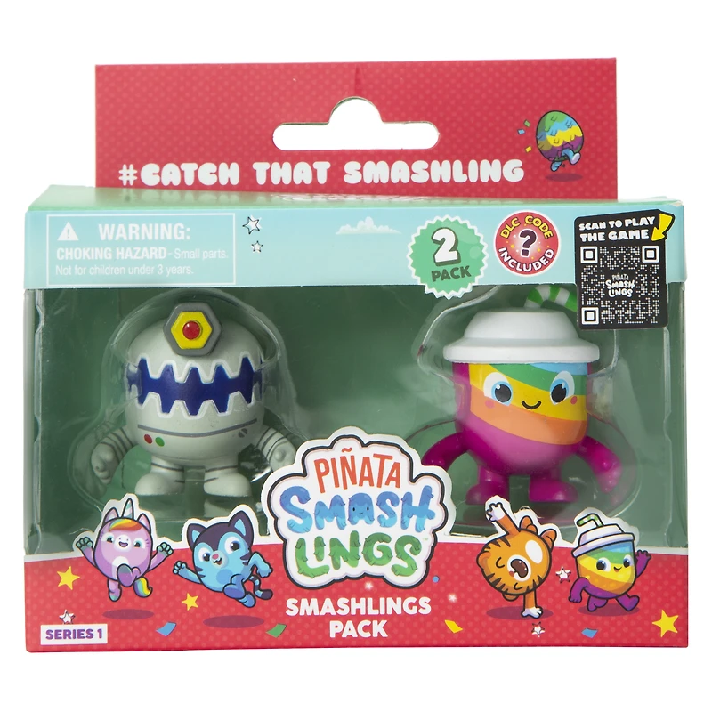 Pinata Smashlings™ Series 1 Figures 2-Pack (Styles May Vary)