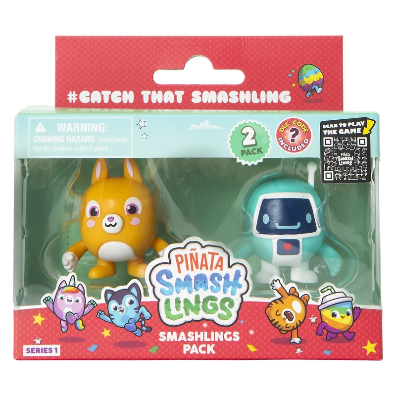 Pinata Smashlings™ Series 1 Figures 2-Pack (Styles May Vary)
