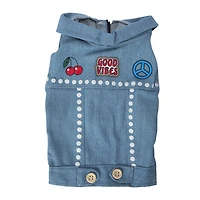 Pet Social Denim Vest
