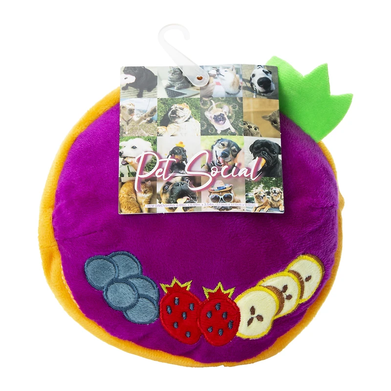 Plush Food Dog Toy