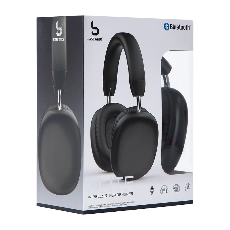Bluetooth® Elite Wireless Headphones With Mic