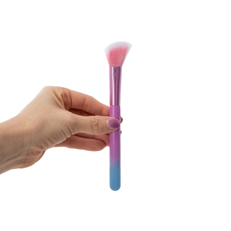 Holographic Makeup Brush Set With Reusable Bag