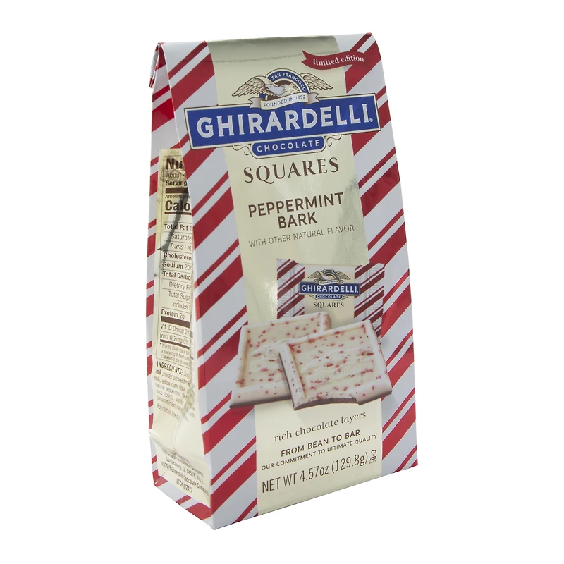 Ghirardelli® Peppermint Bark Squares 4.57oz