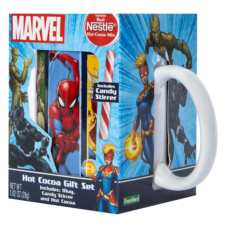 Marvel hot cocoa gift set
