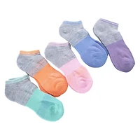 Series-8 Fitness™ Ladies Gray Performance Low-Cut Socks 5-Pack