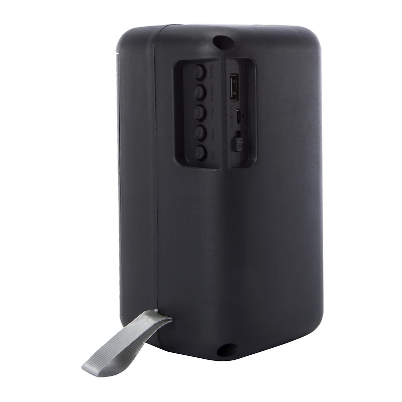 LED Bluetooth® Portable Party Speaker 3.94in x 7.09in