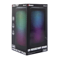 LED Bluetooth® Portable Party Speaker 3.94in x 7.09in