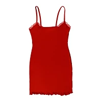 Lace Trim Cami Dress