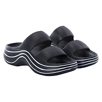 Ladies Double Band Sandals