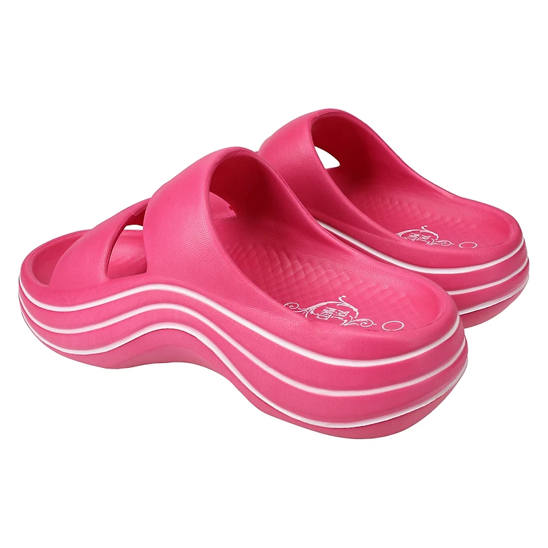 Ladies Double Band Sandals