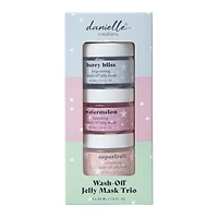 Danielle Creations® Wash-Off Jelly Mask Trio