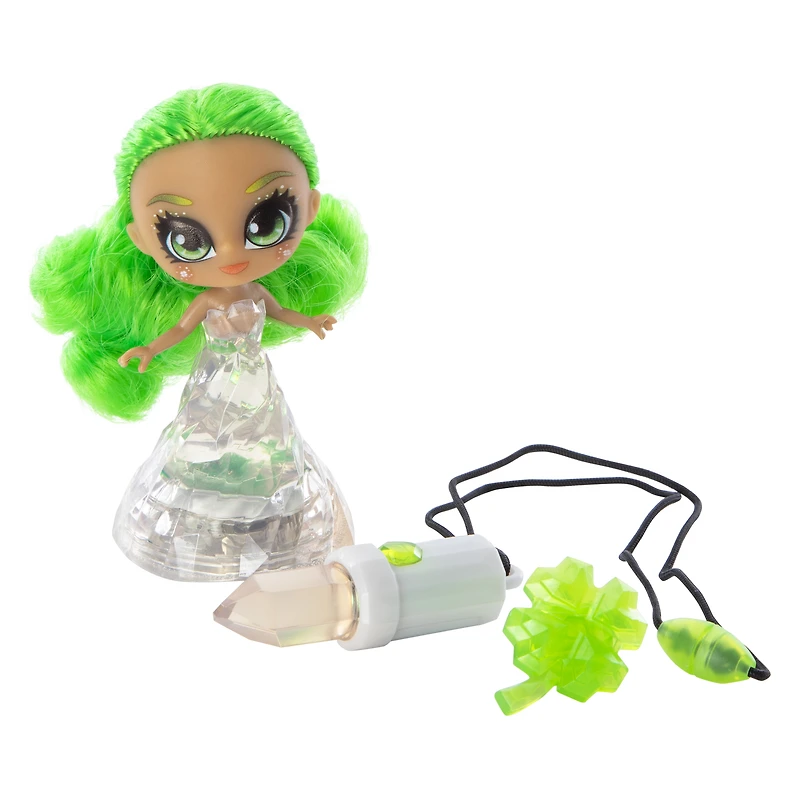 Crystalina™ Aventurine Color-Changing Sprite Doll