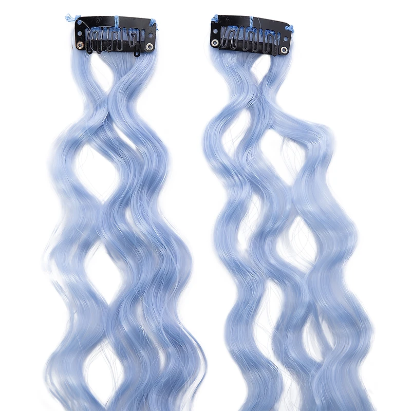 Clip-in Faux Hair Extensions 2-Count