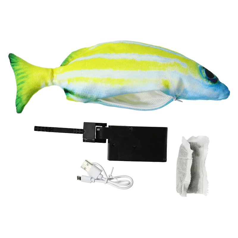 Flip & Flop Fish Toy For Cats