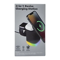 3-In-1 Wireless Device Charging Station