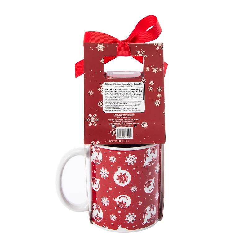 Ghiradelli® Hot Cocoa Mix & Red Mug Set