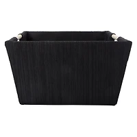 Woven Paper Storage Bin 13.8in x 10in