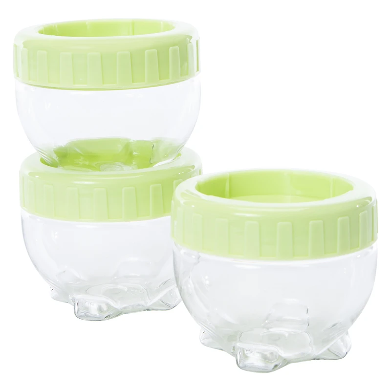 Stackable Food Storage Containers 3-Count