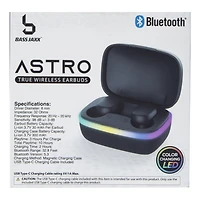 Astro Bluetooth® Earbuds With Mic & LED Case