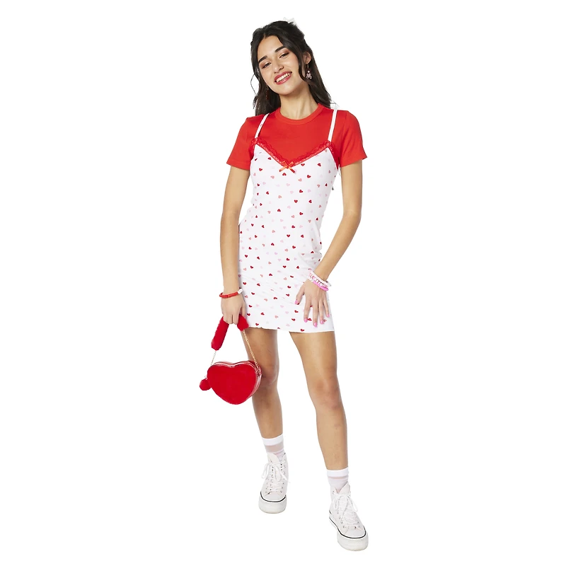 Lace Trim Cami Dress