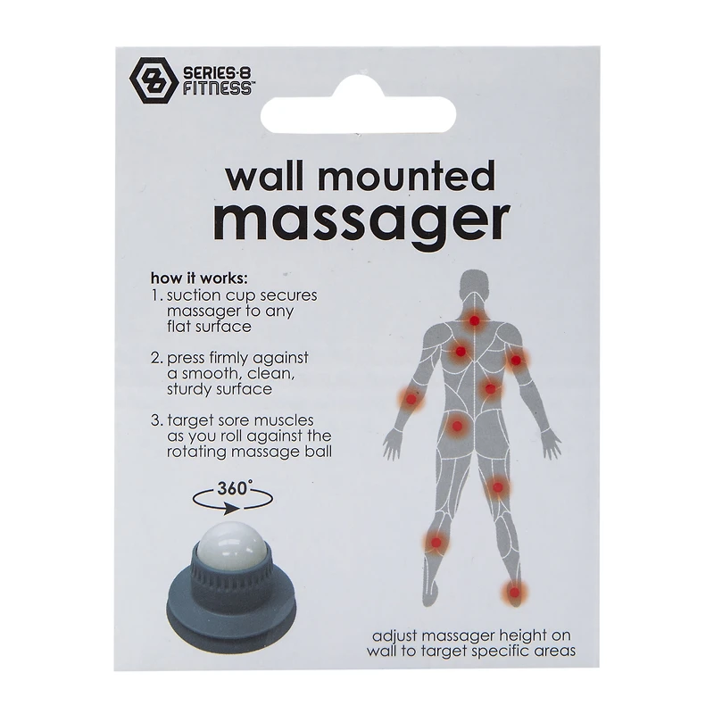 Series-8 Fitness™ Wall Mounted Massager 3.5in