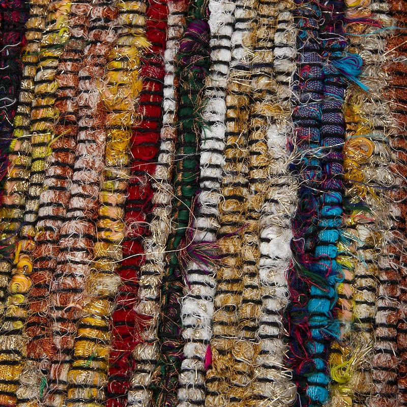 Metallic Chindi Rug 3ft x 5ft