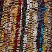 Metallic Chindi Rug 3ft x 5ft