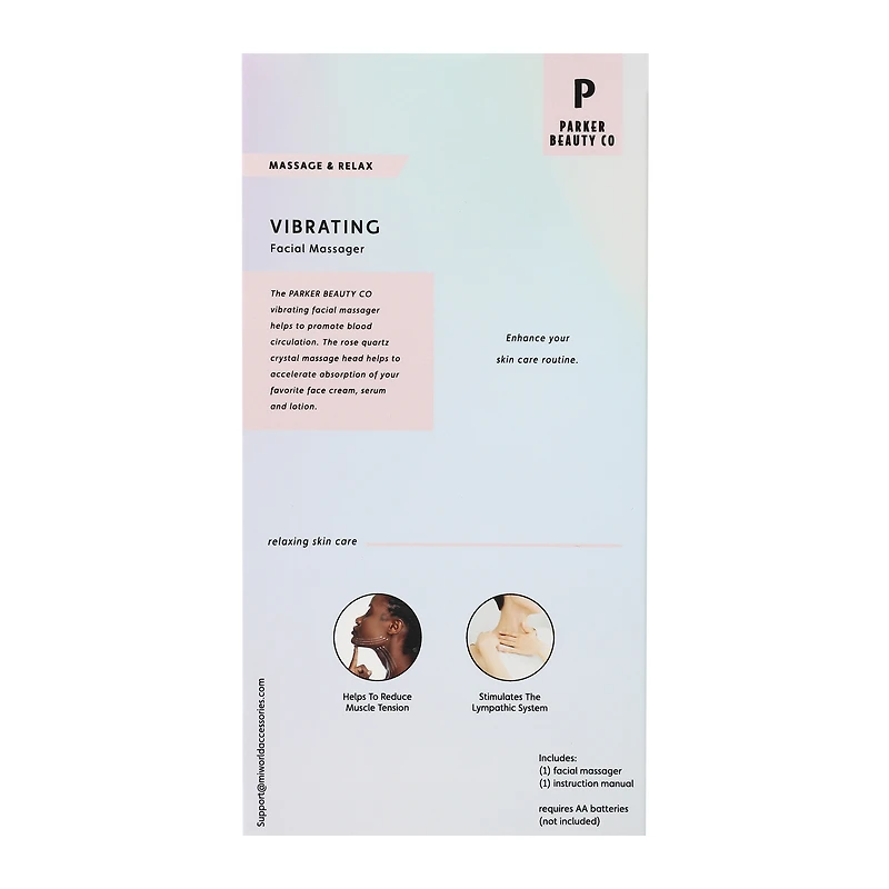 Vibrating Crystal Facial Massager