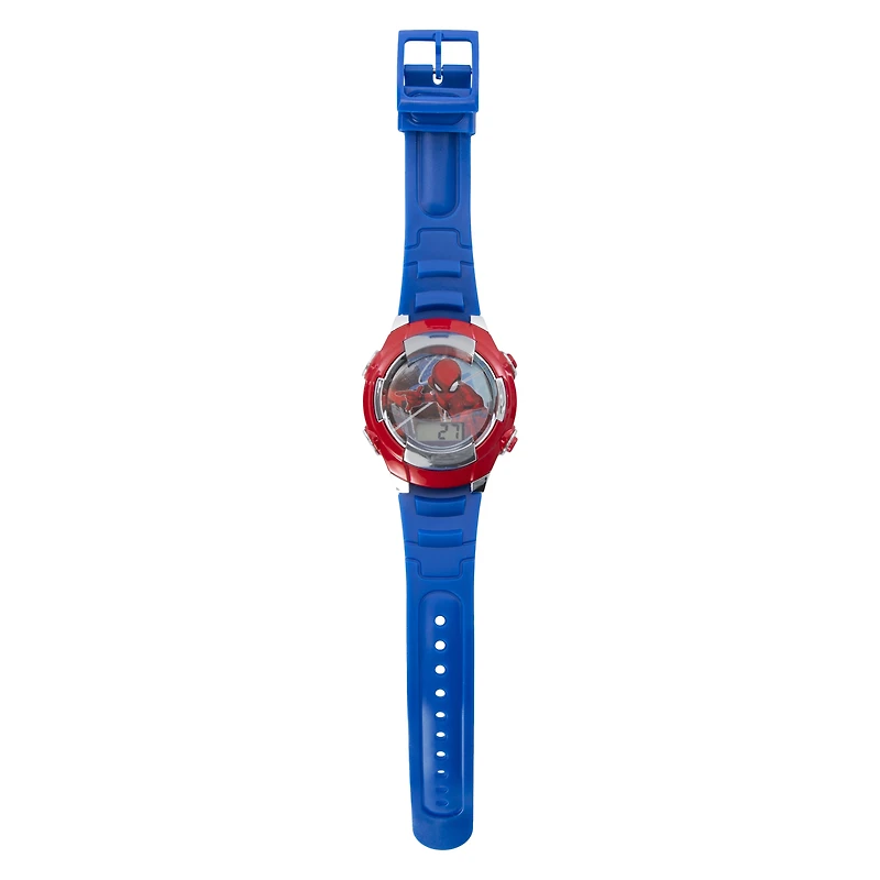 Spider-Man Flashing LCD Watch
