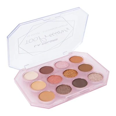 L.A. Colors® 12-Color Eyeshadow Palette