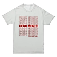 'send memes' graphic tee