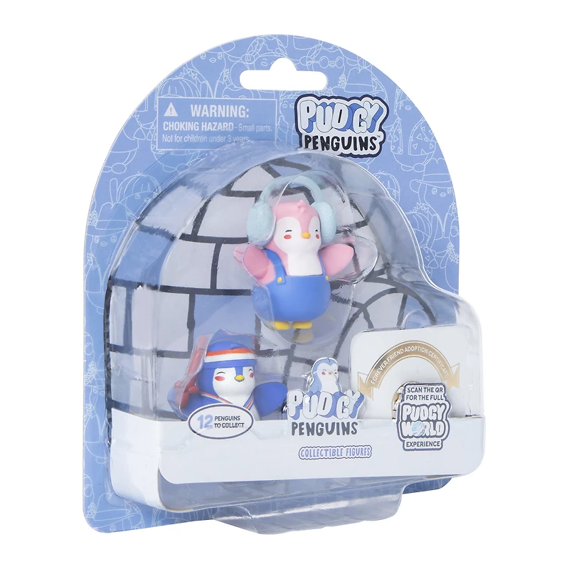 Pudgy Penguins™ Collectible Figures 2-Count (styles may vary)