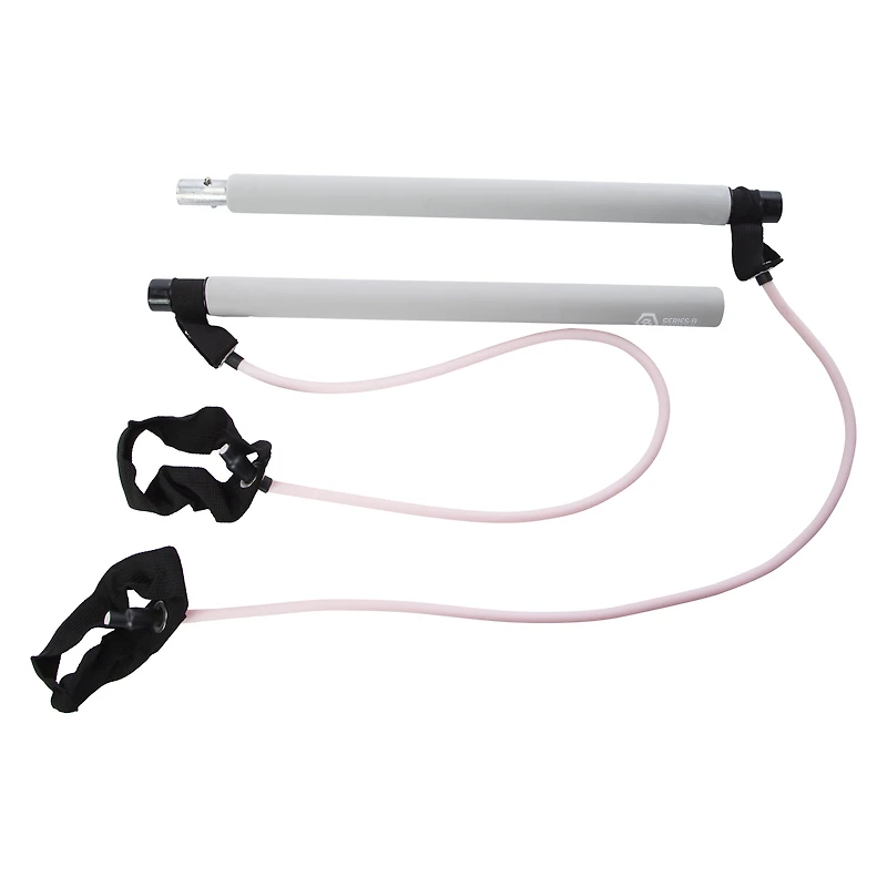 Fitness Bar With Resistance Tubes