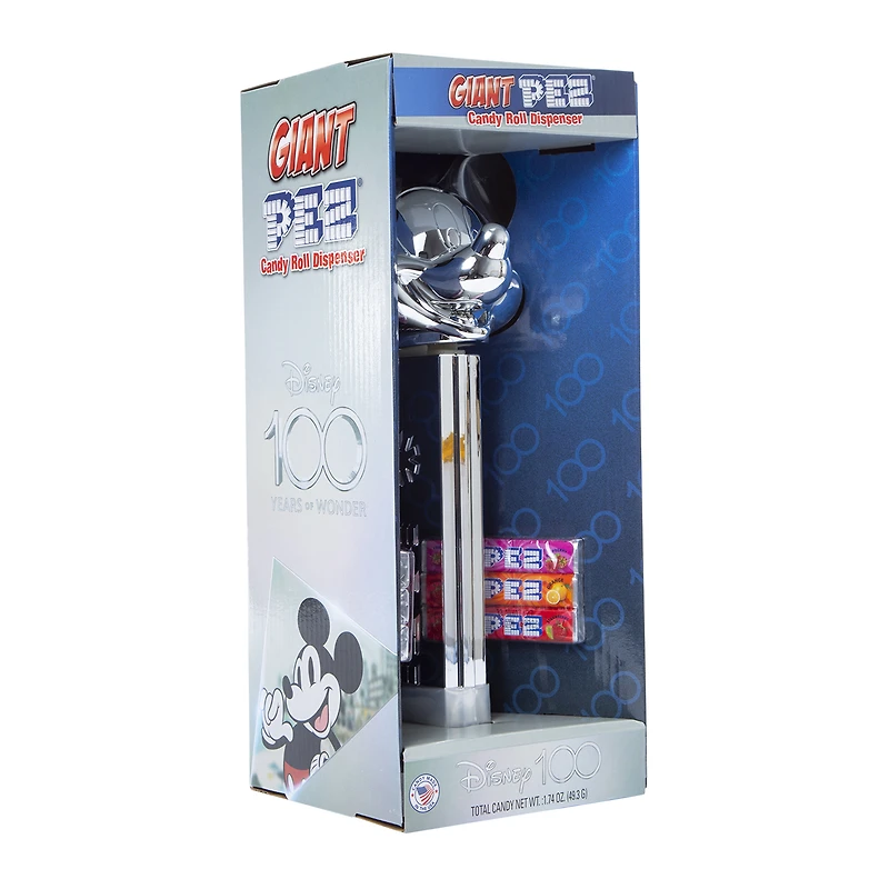 Giant Pez® Disney 100 Mickey Mouse Dispenser & Candy