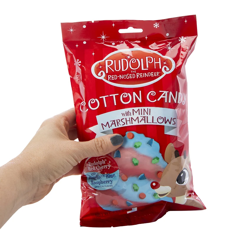 Rudolph The Red-Nosed Reindeer® Cotton Candy With Mini Marshmallows