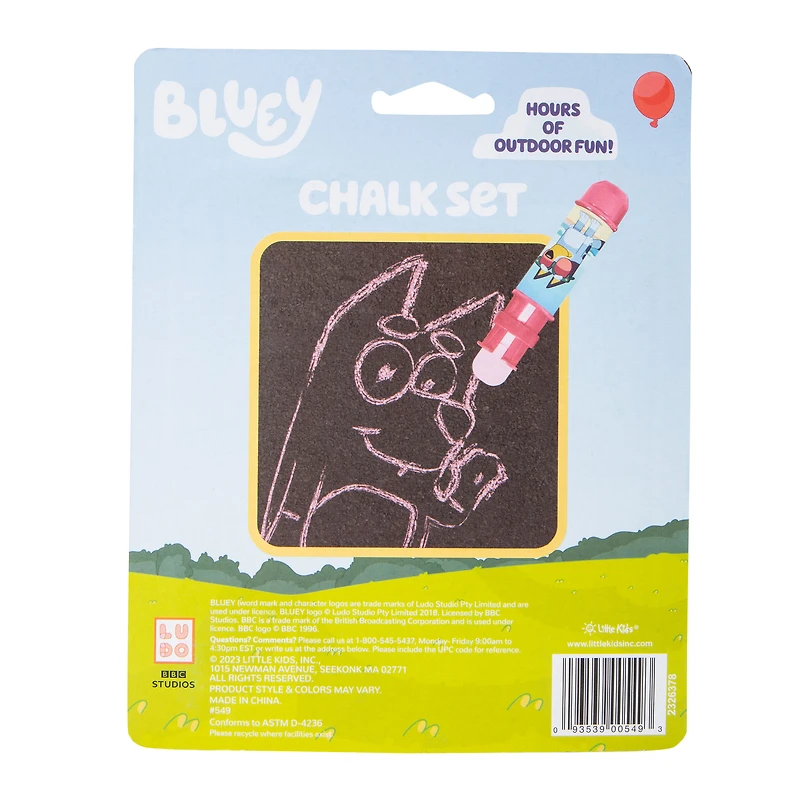 Bluey™ Chalk Set 4-Count