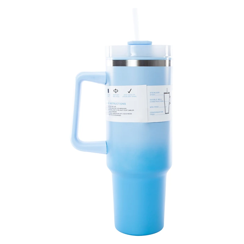 40oz Ombre Hydraquench Tumbler With Handle
