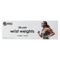 Series-8 Fitness™ 1lb Wrist Weights 2-Pack
