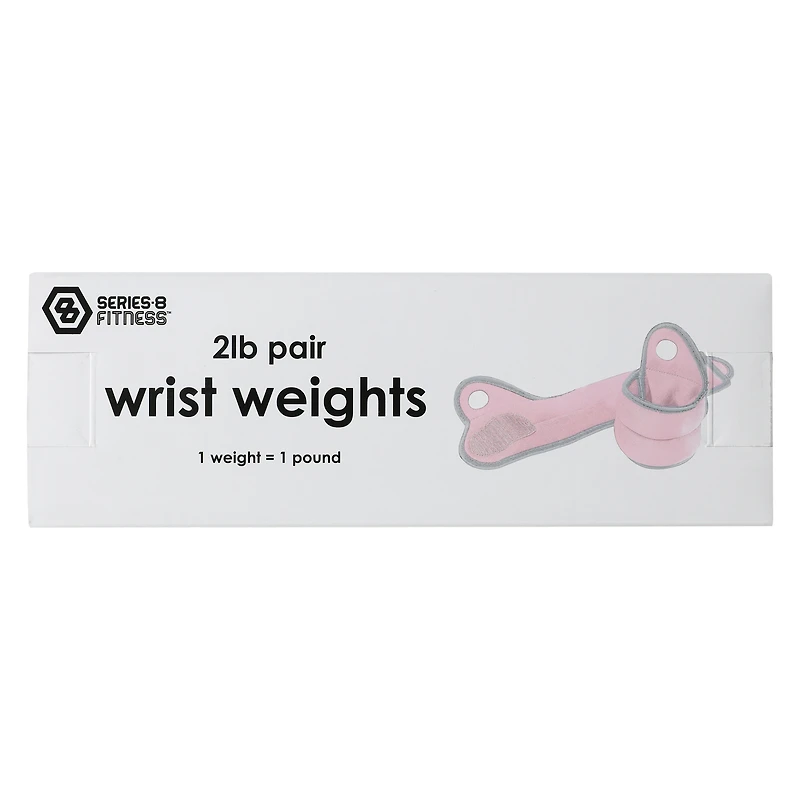 Series-8 Fitness™ 1lb Wrist Weights 2-Pack